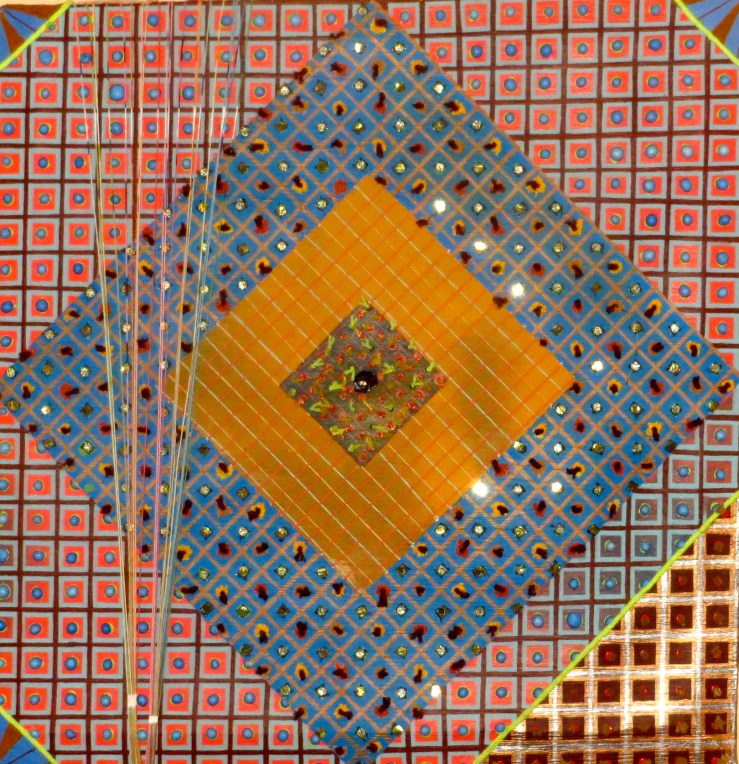 Woven Mixed Media 20" x 20"