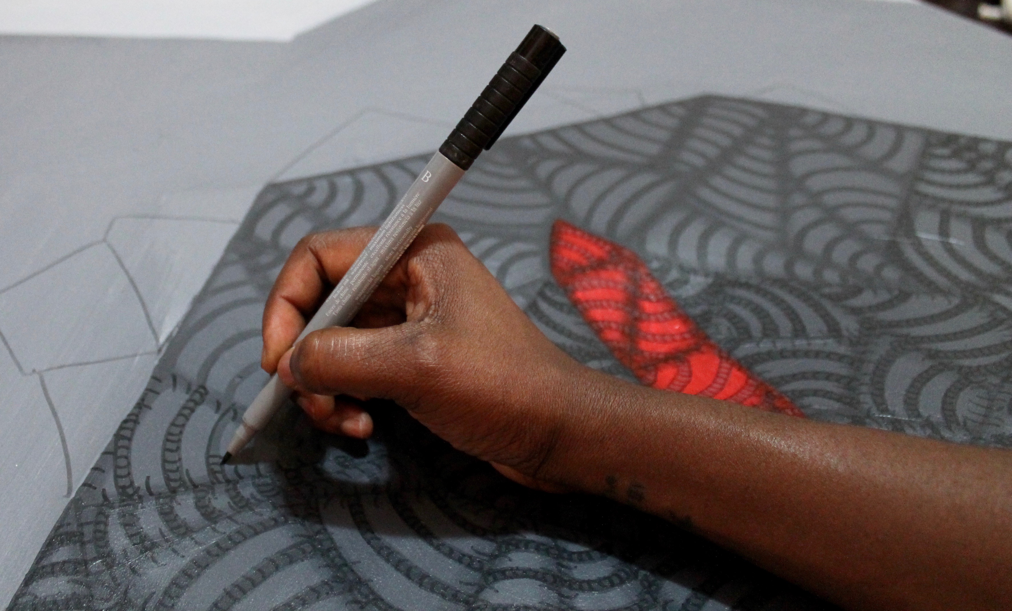 Reptile Eye - In Progress 1 - Aya